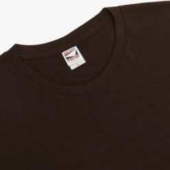 Cotton T-Shirt - Dark Brown -Edwin || Norse Projects || WAREHOUSE Sales Brown3