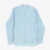Boglioli Collarless Linen Shirt