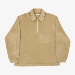 Velour 1/4 Zip Sweatshirt