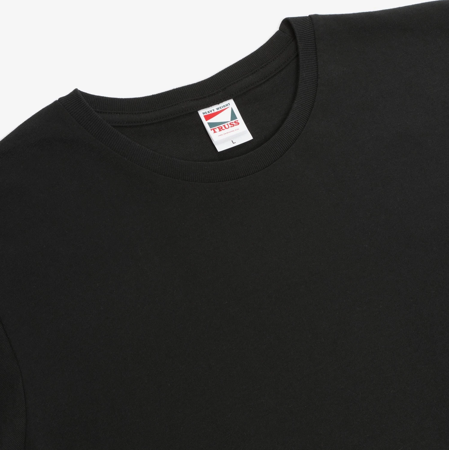 Cotton T-Shirt - Black 5 Cotton T-Shirt - Black - Image 5