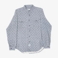 Anchor Print Work Shirt