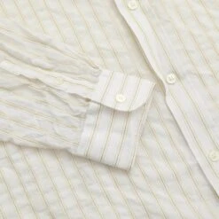 Sunflower Gold Stripe Shirt -Edwin || Norse Projects || WAREHOUSE Sales MKT 0723 13 MV 143