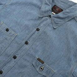 TMS2104 Chambray Work Shirt -Edwin || Norse Projects || WAREHOUSE Sales MKT 0723 21 CC 39 3