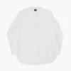 Band Collar Cotton Shirt