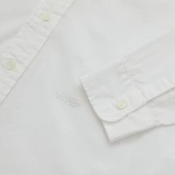 Band Collar Cotton Shirt -Edwin || Norse Projects || WAREHOUSE Sales MKT 0922 27 CIW 203