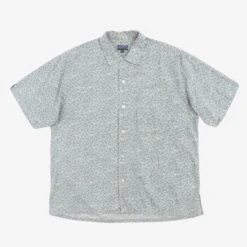 Authentic Flower Print SS Shirt