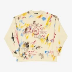 Palm Angels Painted College Sweatshirt