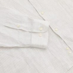 Linen Striped Shirt -Edwin || Norse Projects || WAREHOUSE Sales MKT 1222 22 ATS 063