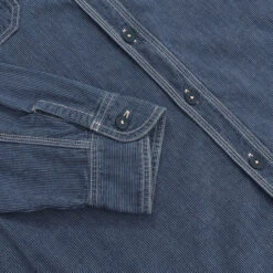 Twill Stripe Shirt -Edwin || Norse Projects || WAREHOUSE Sales MKT 1223 18 PS 223