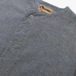 Lybro Collarless Shirt -Edwin || Norse Projects || WAREHOUSE Sales MKT 1223 28 GL 15 3