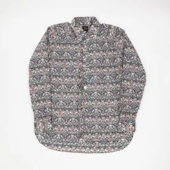 Floral 1/2 Buttoned Lightweight Shirt