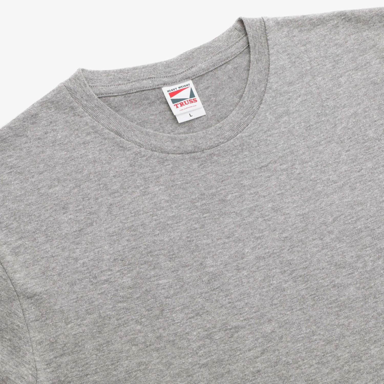 Cotton T-Shirt - Grey 3 Cotton T-Shirt - Grey - Image 3